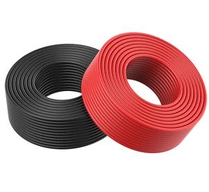 Solar Photovoltaic Cable 4.0mm 6.0mm 0.6/1.0kv Tinned Oxygen-Free Copper Wire 48*0.25S