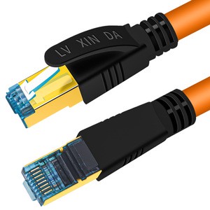 Cat6/Cat6A/Cat7 Industrial Drag Chain S/FTP Ethernet Cable for PROFINET EtherCAT Robotics Automation
