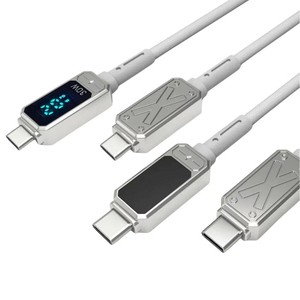 High Quality 1.2 Meters Type-C USB PD 100W 5A Fast Charging Eco-Friendly Pure Copper Conductor Silicone Jacket Data Cable Camera