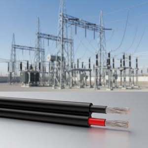 Flame Retardant Solar Cable H1Z2Z2-K 6mm² DC 1.5KV Tinned Copper PV Wire LSZH Sheathed for Solar Power Station