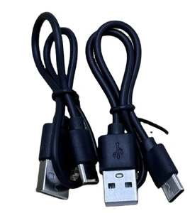 USB a to USB C Cable 20cm Black