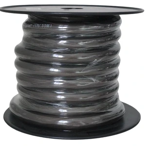 OFC Power Cable 0 Gauge Car Audio Battery Wire Pure Copper Conductor with Flexible PVC Insulation Manufactured by Supplier