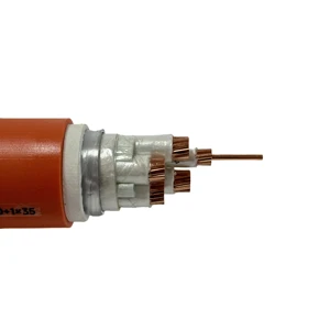 Flexible Fire-Resistant NG-A BTLY 4x70+1x35 Power Cable 3 4 5 Cores With Mineral Insulation