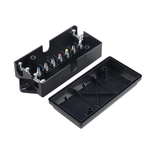 High Quality ATV UTV Trailer Cable Connector Box Waterproof 7 Way Rv Trailer Wiring Junction Box