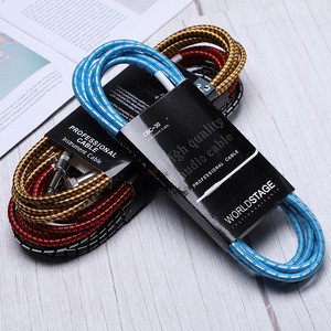 Wholesale Guitar Connect Cable 3 5 10 Meters Braided Rope