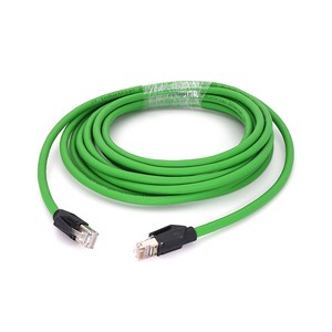 KRONZ Connecteur RJ45 Pre-assembled IE Connector With 5 Meter Cable 8 Pin Ethernet/IP Shielded Straight RJ 45 Connector