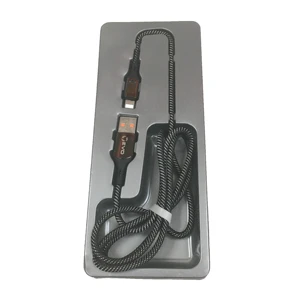 Janon 3A Fast USB 2.0 Charging Cable 1.2M Nylon Jacketed Micro USB Data Line with Braid Shielding Compatible with Cameras