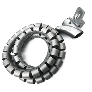 New Type PE Cable Sleeves Organizer 20mm 25mm 30mm Spiral Wrap Band for Wire