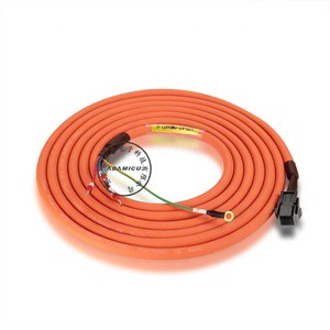 Delta Servo Motor Power Cable Flexible PVC Insulated for Automobiles-ASD-A2-PW0103-G