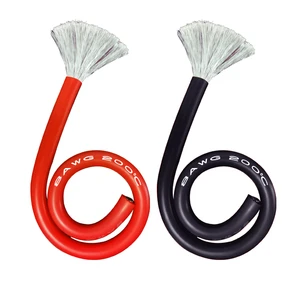 Custom Extra Soft Lithium Solar 3AWG 15mm2 20mm 35mm 35 mm 70mm2 Flexible Power Silicone Wire and Cable for DC Lithium Battery