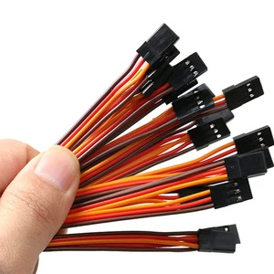 JR Futaba Connector 22AWG Servo Signal Cable 150mm Tin Lead Tail Wire for Female Male RC Helicopter Drone Car Electrical Toys