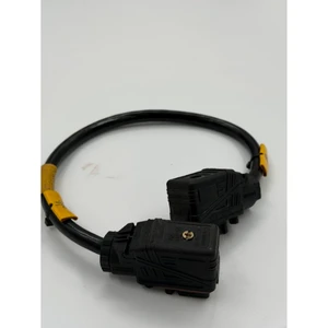 Atcovi 9106132453 Heavy Duty Feed Cable High Conductivity Multi-Strand Copper Core Dual Valve Connectors for Hydraulic Control