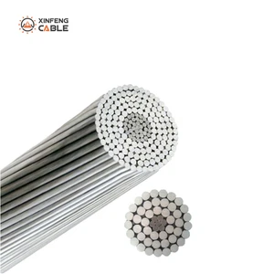50mm 50mm2 50mmsq 70mm2 100mm 150mm 250mm2 477 795 Mcm Hawk Dog ACSR Bare Aluminium Conductor Cable Price