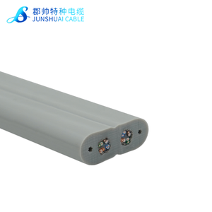 CCTV Traveling Cable TVVBG CAT6 CAT5E SFTP Elevators Cameras Cable Elevator Network Cable for Connecting Cameras Inside Elevator