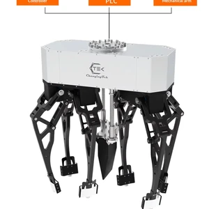 Heavy-Duty 120kg Load 460mm Stroke Electric Claw Robot Servo Gripper Gearbox Bearing PLC Collaborative Robots (24V 48W High