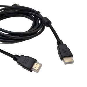Heavy Duty HD Video Audio Connector Wire with Dual Ferrite Cores Display Cable Assembly