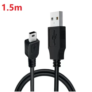 1.5m T Shape Mini 5pin Digital Camera USB Charging Cable For---Canon IFC 400PCU