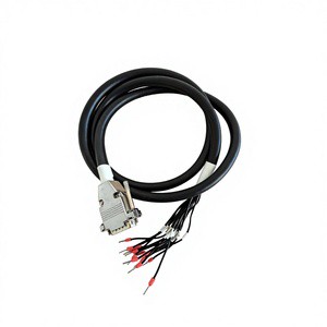 Asaze Rae D-SUB 15 Pins Male Connector And Flying Leads1.5m Wiring Harness Sealed Cable Passthrough