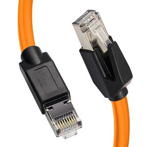 Liansu Linksup High Quality 0.5-90M RJ45 Bare Copper Industrial Ethernet Cable High Soft High Speed SFTP Lan Cable