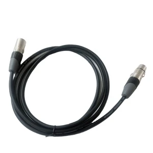 Dmx512 Stage Cable with Xlr Connector PVC Jacket Braid Shielding