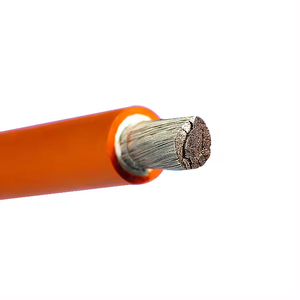 Orange Battery Cable 25mm 35mm 50mm 70mm 95mm High Voltage Energy Storage Cable for Solar Power Energy System