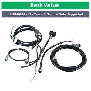 Trailer Wiring Harness Marine & Computer Use TS16949 Quality Flame Retardant PVC Insulated 12AWG 6 Pin Single Conductor 220V