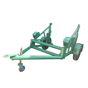 Hot Sale High Quality 3T/5T/8T/10T Cable Drum Trailers Cable Reel Trailer