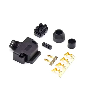 Servo Motor Power Connector Nylon Female Plug Terminal 4+2P