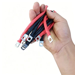 Factory Custom Assembly 25mm Battery Connection Power Cable Wire with Battery Terminal Connector