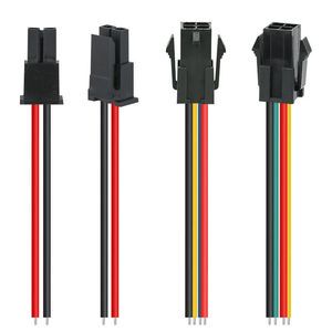 Custom Shielded Braided Pure Copper Core Molex Jst 1.0mm 1.25mm Wire Female Plug Jst Sh Zh Ph Xh Custom Cable Assembly Factory
