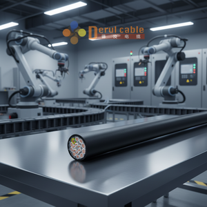 Multi-Core Flexible Cable for Automatic Industrial Robots