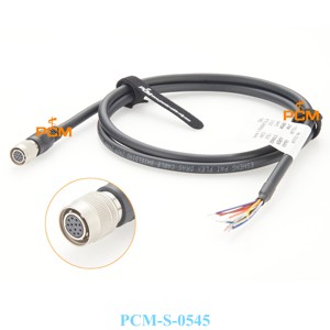 HR10A-10P-12S Female to Open End Power I/O Trigger Cable for Allied Vision Vision Camera Menta Prosilica GT Goldeye Bonito PRO