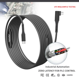 Industrial USB C Repeater Cable 5M Signal Amplifier High Flex Cord 1pc MOQ Sample Testing for Automation Machinery Wholesale