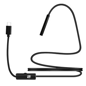 2026 Hot Sale 3-in-1 1m Soft Cable 6&8 LED Mini Micro USB Type-C Endoscope Borescope Camera CMOS IP67 Waterproof Wide-Angle