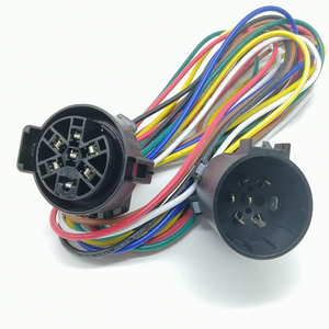 Trailer Wiring Kit Truck Trailer Tow 7 Way Wiring Harness Car Towing Trailer Hitch Tow Wire Harness Bar Plug Cable