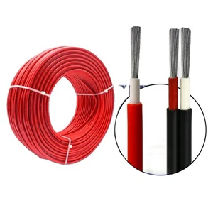 1.5mm 2.5mm 4mm 6mm 10mm 25mm square Photovoltaic Wire Tinned Copper Single Core Wire PV1-F Solar Photovoltaic Cable