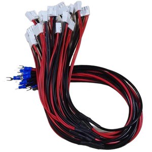 3385 20AWG 2510-4P IP67 12V Cooling Fan PVC Copper Terminal Cable Assembly Wiring Harness For Industrial Smart Robot