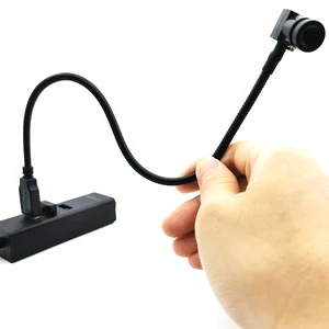3.6MM Distortionless Lens Aspect Flipped Flexible USB Cable OV2710 Low Lux 15x15mm Super Micro USB Camera With Microphone