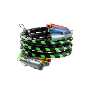 15ft 3-In-1 7 Core 100% Pure Copper ETL Certified Trailer Cable for Tractors and Trailers-Trailer Parts & Accessories