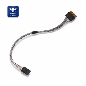 MCC-UL1354-46#Blue-16P-0.3mm-A/A-FPC Fiber Cable Industrial Control Optical Fiber Power Audio Cable I-PEX Compatible