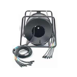 OEM Factory 6-Channel CAT5e/CAT6 Combination Shielded Snake Cable 50 Meter RJ45 RJ45 Audio Cable Copper Solid Conductor for