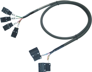 SiRON X216 Series 28AWG PVC/PE 10PIN 20PIN Adapter MIL Connector for FP0R/FP PLC Input/Output RoHS Copper Core Heat-Resisting