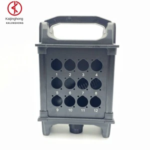 Mobile Audio Multi-Core Cable Junction Stage Box with XLR and VGA Connectors PVC Jacket in Stock for Stage Performances