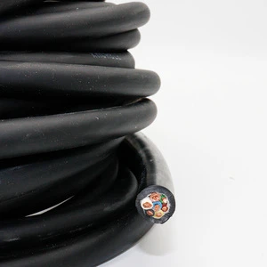 Heavy Duty 7 Wire Trailer Cable Copper Conductor 7 Way Core Trailer Electric Cord for RV