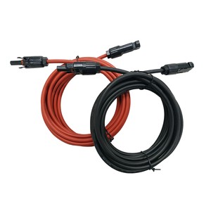 Solar Extension Cord Pv DC Cable Verlengkabel 2 Meter 6mm² Solar Panel Connector Cable