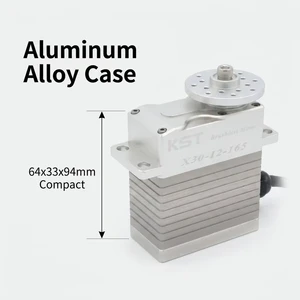 KST X30-12-165 12V High Power Brushless Servo 165kg Large Torque Metal Gear for Heavy PTZ & Industrial Optical Mounts