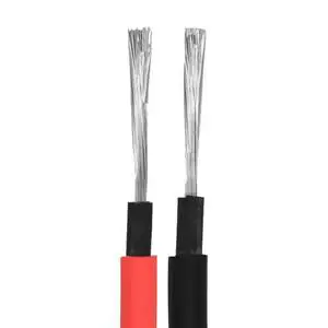 Stranded Solar Cable PV1-F PVC Insulated Tinned Copper 3.6kV AC 10mm Photovoltaic Panel Energy System Power ISO/CE/CCC/IEC
