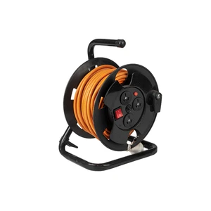 Hot Sale Outdoor Industrial Custom Universal Heavy Duty 20M Grounding AU Portable Plastic Extension Cord Reel Cable Reel
