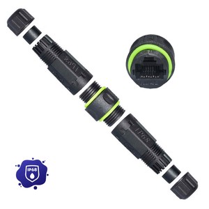 IP68 Waterproof RJ45 CAT6 Ethernet Couplers-Bulk Connectors Cost Savings for Large Deployments with Volume Discount