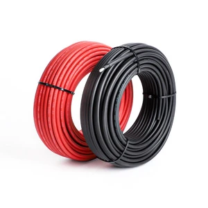 High Quality Photovoltaic Electric Cable 2.5mm 4mm 6mm Copper Photovoltaic Wire Solar Cable